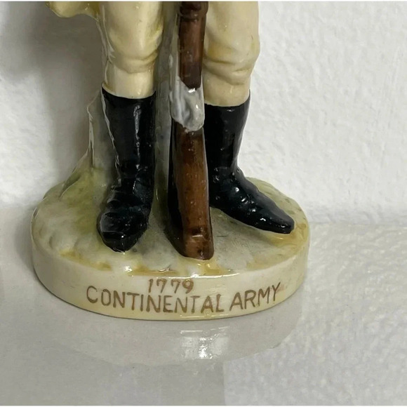 Vintage Military Calvary Continental Army Japan Soldier Porcelain Figure KW3678 - Picture 5 of 12